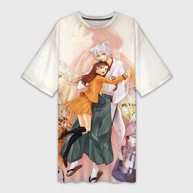 Платье-футболка 3D с принтом Очень приятно Бог в Кировске,  |  | anime | manga | mizuki | nanami momozono | tomoe mikage | аниме | манга | мидзуки | нанами момодзоно | очень приятно бог | томоэ микагэ