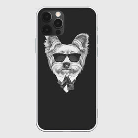 Чехол для iPhone 12 Pro Max с принтом Йоркширский терьер_13 в Кировске, Силикон |  | домашние животные | пес | собака | терьер