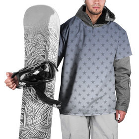 Накидка на куртку 3D с принтом Звездный дождь в Кировске, 100% полиэстер |  | gradient | smoke  | star | stars | градиент | дым | звезда | звезды