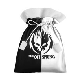 Подарочный 3D мешок с принтом The Offspring в Кировске, 100% полиэстер | Размер: 29*39 см | the offspring | офспринг | оффспринг | рок