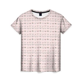 Женская футболка 3D с принтом Смешные чихуахуа в Кировске, 100% полиэфир ( синтетическое хлопкоподобное полотно) | прямой крой, круглый вырез горловины, длина до линии бедер | домашние животные | пес | собака