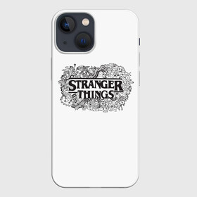 Чехол для iPhone 13 mini с принтом Очень Странные дела в Кировске,  |  | stranger things | логотип