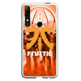 Чехол для Honor P Smart Z с принтом FNATIC CS GO в Кировске, Силикон | Область печати: задняя сторона чехла, без боковых панелей | Тематика изображения на принте: counter strike | cs | cs go | fnatic | global | go.offensive | шутер