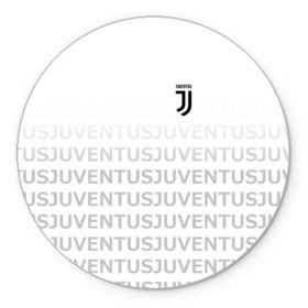 Коврик круглый с принтом Juventus 2018 Original в Кировске, резина и полиэстер | круглая форма, изображение наносится на всю лицевую часть | juventus | спорт | спортивные | футбол | футбольный клуб | ювентус