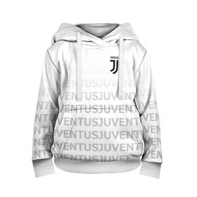 Детская толстовка 3D с принтом Juventus 2018 Original в Кировске, 100% полиэстер | двухслойный капюшон со шнурком для регулировки, мягкие манжеты на рукавах и по низу толстовки, спереди карман-кенгуру с мягким внутренним слоем | Тематика изображения на принте: juventus | спорт | спортивные | футбол | футбольный клуб | ювентус