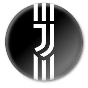 Значок с принтом Juventus 2018 Original в Кировске,  металл | круглая форма, металлическая застежка в виде булавки | cr7 | fc juventus | football | juve | juventus | ronaldo | sport | роналдо | спорт | футбол | ювентус