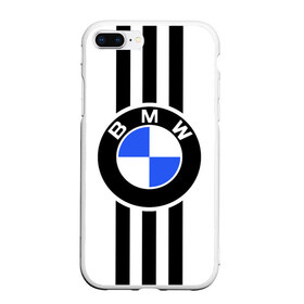 Чехол для iPhone 7Plus/8 Plus матовый с принтом BMW SPORTWEAR в Кировске, Силикон | Область печати: задняя сторона чехла, без боковых панелей | Тематика изображения на принте: bmw | автомобильные | бмв | машины