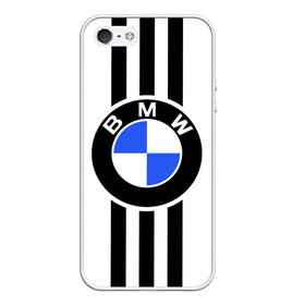 Чехол для iPhone 5/5S матовый с принтом BMW SPORTWEAR в Кировске, Силикон | Область печати: задняя сторона чехла, без боковых панелей | Тематика изображения на принте: bmw | автомобильные | бмв | машины