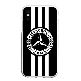 Чехол для iPhone XS Max матовый с принтом MERCEDES BENZ в Кировске, Силикон | Область печати: задняя сторона чехла, без боковых панелей | mercedes | автомобильные | машины | мерседес.mercedes benz