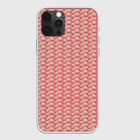 Чехол для iPhone 12 Pro Max с принтом Мопсики на розовом в Кировске, Силикон |  | Тематика изображения на принте: домашние животные | мопс | пес | песик | собака | собачка