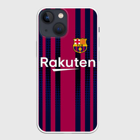 Чехол для iPhone 13 mini с принтом Barcelona FC в Кировске,  |  | barcelona | club | football | soccer | sport | team | атрибутика | барса | барселона | клуб | спорт | футбол