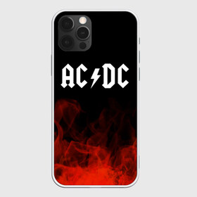 Чехол для iPhone 12 Pro Max с принтом AC DC в Кировске, Силикон |  | ac dc | logo | metal | music | rock | лого | логотип | метал | музыка | рок