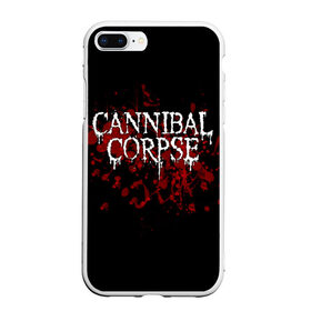 Чехол для iPhone 7Plus/8 Plus матовый с принтом Cannibal Corpse в Кировске, Силикон | Область печати: задняя сторона чехла, без боковых панелей | cannibal corpse | logo | metal | music | rock | лого | логотип | метал | музыка | рок