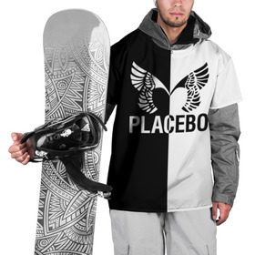 Накидка на куртку 3D с принтом Placebo в Кировске, 100% полиэстер |  | placebo | альтернативный | инди | индирок | плацебо | рок