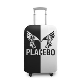 Чехол для чемодана 3D с принтом Placebo в Кировске, 86% полиэфир, 14% спандекс | двустороннее нанесение принта, прорези для ручек и колес | placebo | альтернативный | инди | индирок | плацебо | рок