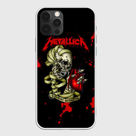 Чехол для iPhone 12 Pro с принтом Metallica, heart explosive в Кировске, силикон | область печати: задняя сторона чехла, без боковых панелей | metallica | группа | джеймс хэтфилд | кирк хэмметт | ларс ульрих | метал | металика | металлика | миталика | музыка | роберт трухильо | рок | трэш | трэшметал | хард | хардрок | хеви | хевиметал