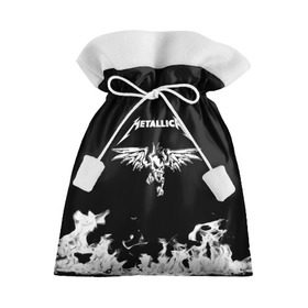 Подарочный 3D мешок с принтом Metallica в Кировске, 100% полиэстер | Размер: 29*39 см | metallica | группа | джеймс хэтфилд | кирк хэмметт | ларс ульрих | метал | металика | металлика | миталика | музыка | роберт трухильо | рок | трэш | трэшметал | хард | хардрок | хеви | хевиметал