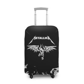 Чехол для чемодана 3D с принтом Metallica в Кировске, 86% полиэфир, 14% спандекс | двустороннее нанесение принта, прорези для ручек и колес | metallica | группа | джеймс хэтфилд | кирк хэмметт | ларс ульрих | метал | металика | металлика | миталика | музыка | роберт трухильо | рок | трэш | трэшметал | хард | хардрок | хеви | хевиметал