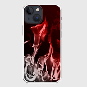 Чехол для iPhone 13 mini с принтом Огонь и дым в Кировске,  |  | fire | flame | in fire | smoke | в огне | дым | огненный | огонь | текстуры