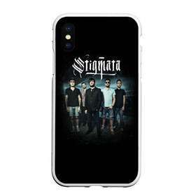Чехол для iPhone XS Max матовый с принтом Stigmata в Кировске, Силикон | Область печати: задняя сторона чехла, без боковых панелей | Тематика изображения на принте: 