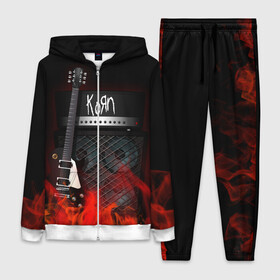 Женский костюм 3D с принтом Korn в Кировске,  |  | korn | logo | metal | music | rock | лого | логотип | метал | музыка | рок