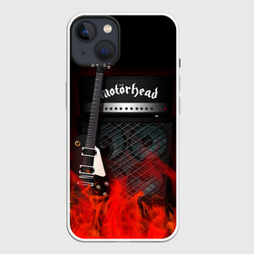 Чехол для iPhone 13 с принтом Motorhead в Кировске,  |  | logo | metal | motorhead | music | rock | лого | логотип | метал | музыка | рок