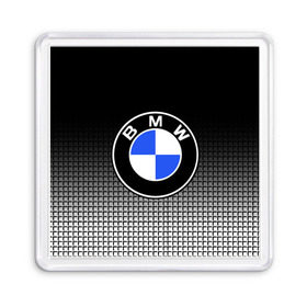 Магнит 55*55 с принтом BMW 2018 Black and White IV в Кировске, Пластик | Размер: 65*65 мм; Размер печати: 55*55 мм | Тематика изображения на принте: bmw | автомобильные | бмв | машины