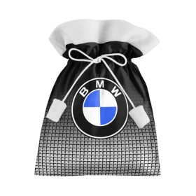 Подарочный 3D мешок с принтом BMW 2018 Black and White IV в Кировске, 100% полиэстер | Размер: 29*39 см | Тематика изображения на принте: bmw | автомобильные | бмв | машины