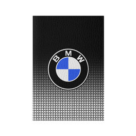 Обложка для паспорта матовая кожа с принтом BMW 2018 Black and White IV в Кировске, натуральная матовая кожа | размер 19,3 х 13,7 см; прозрачные пластиковые крепления | Тематика изображения на принте: bmw | автомобильные | бмв | машины