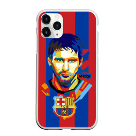 Чехол для iPhone 11 Pro матовый с принтом Lionel Messi в Кировске, Силикон |  | barcelona | lionel | messi | барселона | лионель | месси | поп арт