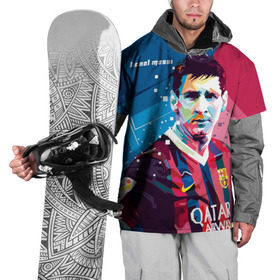 Накидка на куртку 3D с принтом Lionel Messi в Кировске, 100% полиэстер |  | Тематика изображения на принте: barcelona | lionel | messi | барселона | лионель | месси | поп арт