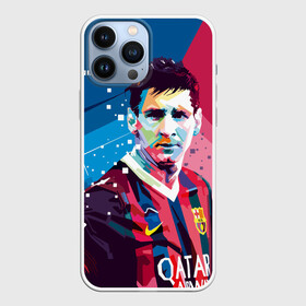 Чехол для iPhone 13 Pro Max с принтом Lionel Messi в Кировске,  |  | barcelona | lionel | messi | барселона | лионель | месси | поп арт