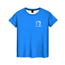 Женская футболка 3D с принтом Team Liquid Uniform в Кировске, 100% полиэфир ( синтетическое хлопкоподобное полотно) | прямой крой, круглый вырез горловины, длина до линии бедер | dota | dota 2 | rpg | support | team | team liquid | дизайн | дота | игры | известные | киберспорт | логотип | спорт | униформа | эмблема
