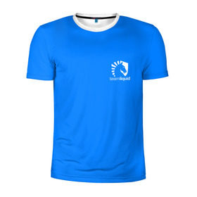 Мужская футболка 3D спортивная с принтом Team Liquid Uniform в Кировске, 100% полиэстер с улучшенными характеристиками | приталенный силуэт, круглая горловина, широкие плечи, сужается к линии бедра | dota | dota 2 | rpg | support | team | team liquid | дизайн | дота | игры | известные | киберспорт | логотип | спорт | униформа | эмблема