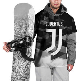 Накидка на куртку 3D с принтом Juventus 2018 Geometry Sport в Кировске, 100% полиэстер |  | juventus | спорт | спортивные | футбол | футбольный клуб | ювентус