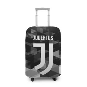 Чехол для чемодана 3D с принтом Juventus 2018 Geometry Sport в Кировске, 86% полиэфир, 14% спандекс | двустороннее нанесение принта, прорези для ручек и колес | juventus | спорт | спортивные | футбол | футбольный клуб | ювентус