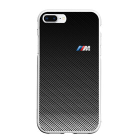 Чехол для iPhone 7Plus/8 Plus матовый с принтом BMW M CARBON в Кировске, Силикон | Область печати: задняя сторона чехла, без боковых панелей | bmw | автомобиль | автомобильные | бмв | машины