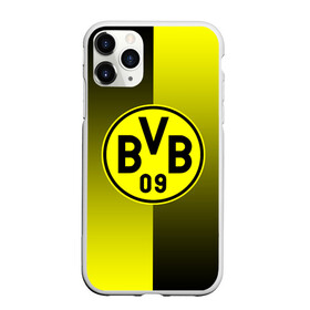 Чехол для iPhone 11 Pro Max матовый с принтом FC Borussia 2018 Reverse в Кировске, Силикон |  | боруссия | дортмунд