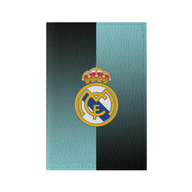 Обложка для паспорта матовая кожа с принтом Real Madrid 2018 Reverse в Кировске, натуральная матовая кожа | размер 19,3 х 13,7 см; прозрачные пластиковые крепления | Тематика изображения на принте: emirates | fc | real madrid | реал мадрид | футбольный клуб | эмблема