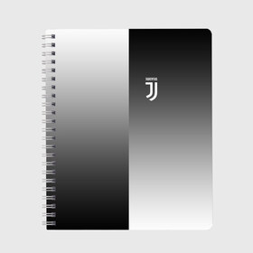 Тетрадь с принтом Juventus 2018 Reverse в Кировске, 100% бумага | 48 листов, плотность листов — 60 г/м2, плотность картонной обложки — 250 г/м2. Листы скреплены сбоку удобной пружинной спиралью. Уголки страниц и обложки скругленные. Цвет линий — светло-серый
 | fly emirates | juventus | ronaldo | клуб | линии | мода | модные | мяч | реал мадрид | спорт | спортивные | стиль | футбол | футбольный клуб | экстрим | эмблема | ювентус