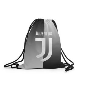 Рюкзак-мешок 3D с принтом Juventus 2018 Reverse в Кировске, 100% полиэстер | плотность ткани — 200 г/м2, размер — 35 х 45 см; лямки — толстые шнурки, застежка на шнуровке, без карманов и подкладки | Тематика изображения на принте: fly emirates | juventus | ronaldo | клуб | линии | мода | модные | мяч | реал мадрид | спорт | спортивные | стиль | футбол | футбольный клуб | экстрим | эмблема | ювентус