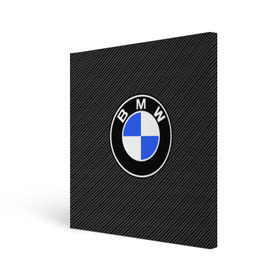 Холст квадратный с принтом BMW CARBON в Кировске, 100% ПВХ |  | bmw | bmw motorsport | bmw performance | carbon | m | motorsport | performance | sport | бмв | карбон | моторспорт | спорт