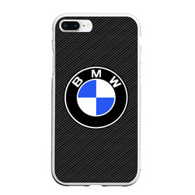 Чехол для iPhone 7Plus/8 Plus матовый с принтом BMW CARBON в Кировске, Силикон | Область печати: задняя сторона чехла, без боковых панелей | bmw | bmw motorsport | bmw performance | carbon | m | motorsport | performance | sport | бмв | карбон | моторспорт | спорт