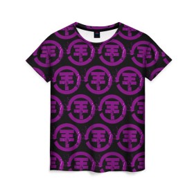 Женская футболка 3D с принтом TOKIO HOTEL 2018 LOGO BAND в Кировске, 100% полиэфир ( синтетическое хлопкоподобное полотно) | прямой крой, круглый вырез горловины, длина до линии бедер | logo | music | pop | rock | tokio hotel | альтернатива | германия | металл | музыка | музыкальный | поп | рок