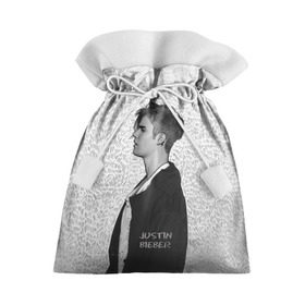 Подарочный 3D мешок с принтом Justin в Кировске, 100% полиэстер | Размер: 29*39 см | Тематика изображения на принте: bieber | justin bieber | бибер | джастин бибер