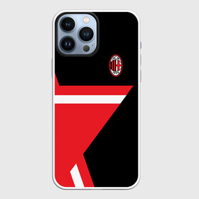 Чехол для iPhone 13 Pro Max с принтом AC MILAN STAR в Кировске,  |  | fc | milan | милан | спорт | спортивные | фк | футбол | футбольный клуб