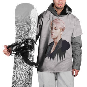 Накидка на куртку 3D с принтом BTS_ Jin в Кировске, 100% полиэстер |  | bangtan boys | bts | bts army | бантаны бтс