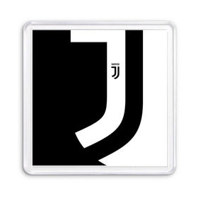 Магнит 55*55 с принтом Juventus 2018 Original в Кировске, Пластик | Размер: 65*65 мм; Размер печати: 55*55 мм | fc | fly emirates | лого | париж | спорт | спортивные | фк | футбольный клуб