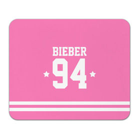 Коврик прямоугольный с принтом Bieber Team Pink в Кировске, натуральный каучук | размер 230 х 185 мм; запечатка лицевой стороны | bieber | justin bieber | бибер | джастин бибер