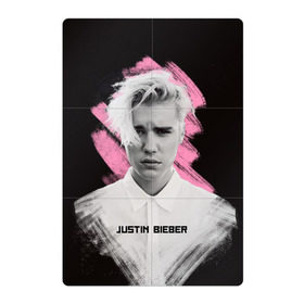 Магнитный плакат 2Х3 с принтом Justin Bieber / Pink splash в Кировске, Полимерный материал с магнитным слоем | 6 деталей размером 9*9 см | Тематика изображения на принте: bieber | justin bieber | бибер | джастин бибер